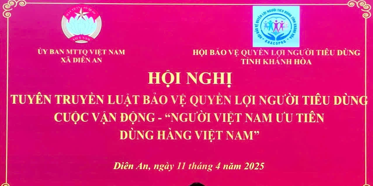 Tuyên truyền Luật BVQLNTD tại xã Diên An Diên Khánh