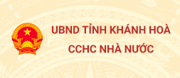 Cải Cách Hành Chính Nhà Nước - UBND Tỉnh Khánh Hoà